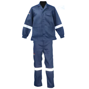 Pinnacle D59 Flame Retardant & Acid Resistant Suit with Reflective Tape