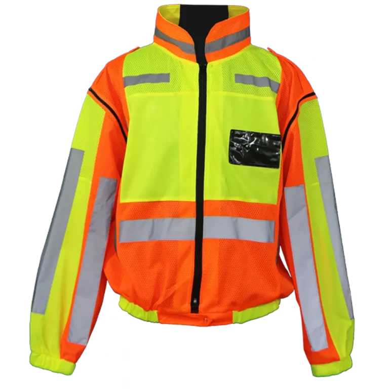 Pinnacle 2 Tone Reflective Jacket with Detachable Sleeves