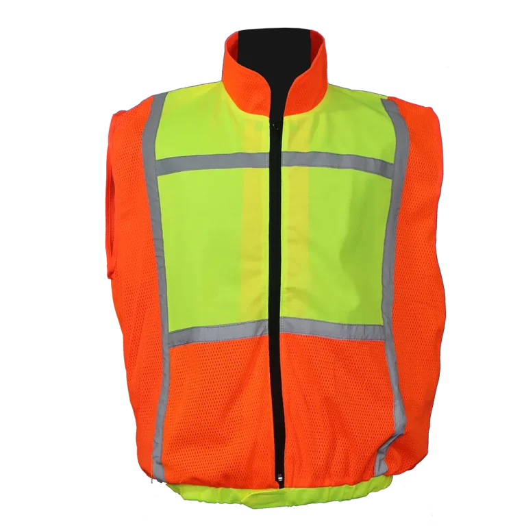 Pinnacle 2 Tone Reflective Jacket without Sleeves