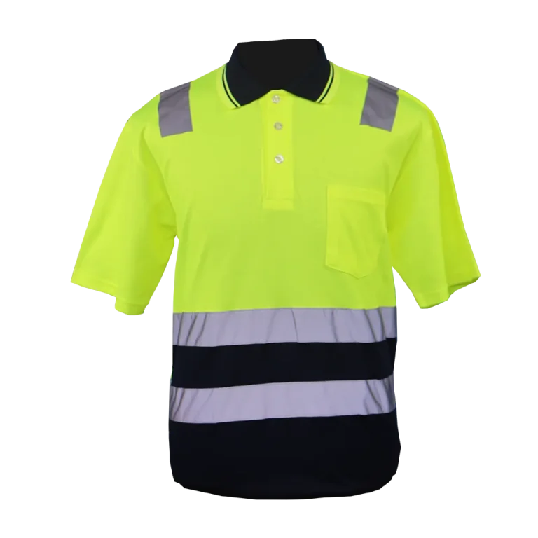 Pinnacle 2 Tone Hiviz Golf Shirt