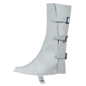 Pinnacle Chrome Leather Knee Spats